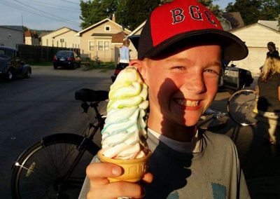 Get Flavor-Burst Ice Cream only at Rudy's Drive-In